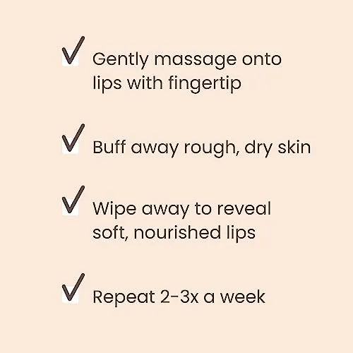 Burt's Bees Conditioning Honey Lip Scrub, Exfoliates & Conditions Dry Lips, with Honey Crystals, Use with Overnight Intense Lip Treatment, Natural Origin Lip Care, 0.25 oz.