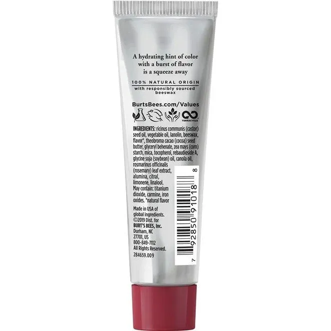 Burt's Bees Mandarian Granita Peggable Squeezy Tinted Lip Balm 0.43 oz. Lip Balm