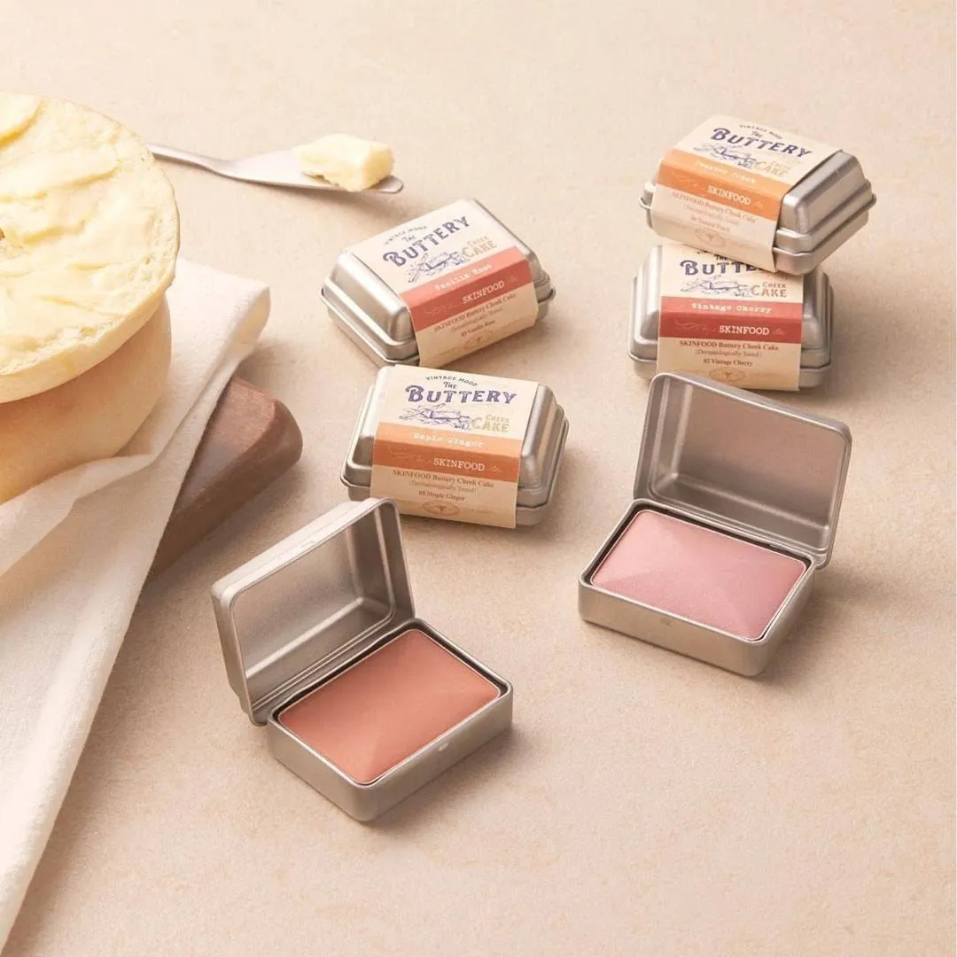 Buttery cheek cake