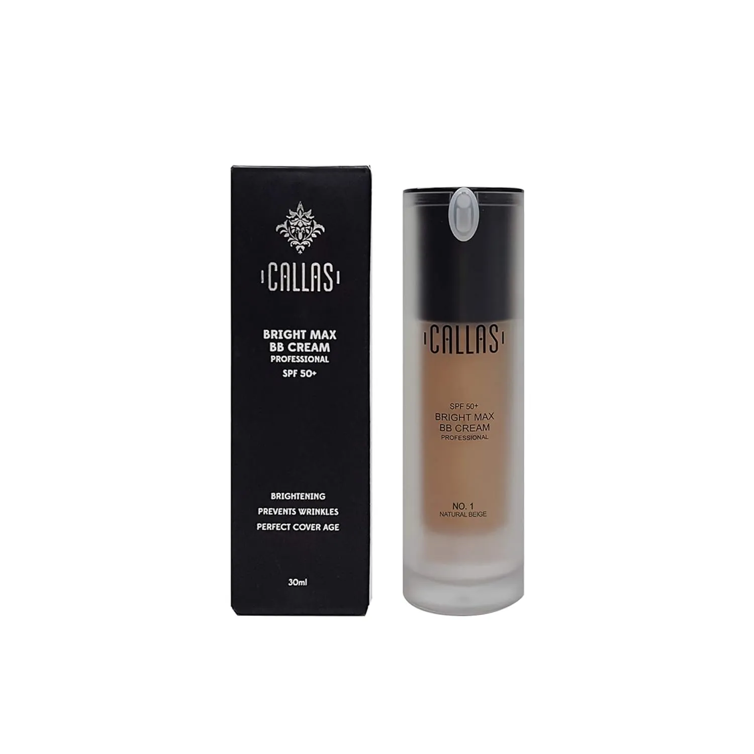 Callas Bright Max BB Cream Professional SPF50  (CBB01R Natural Beige)