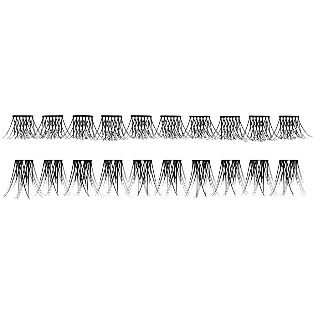 Catrice Cosmetics Faked Natural Individual Cluster Lashes Black x20