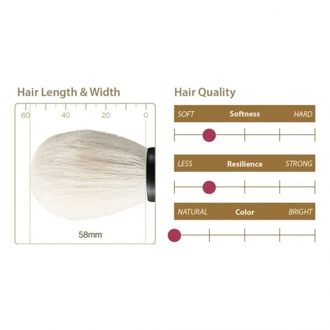 Chikuhodo T-1 Powder Brush, Takumi Series