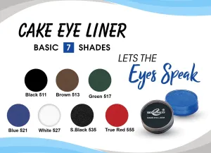 CHRISTINE CAKE EYE LINER BLACK-511