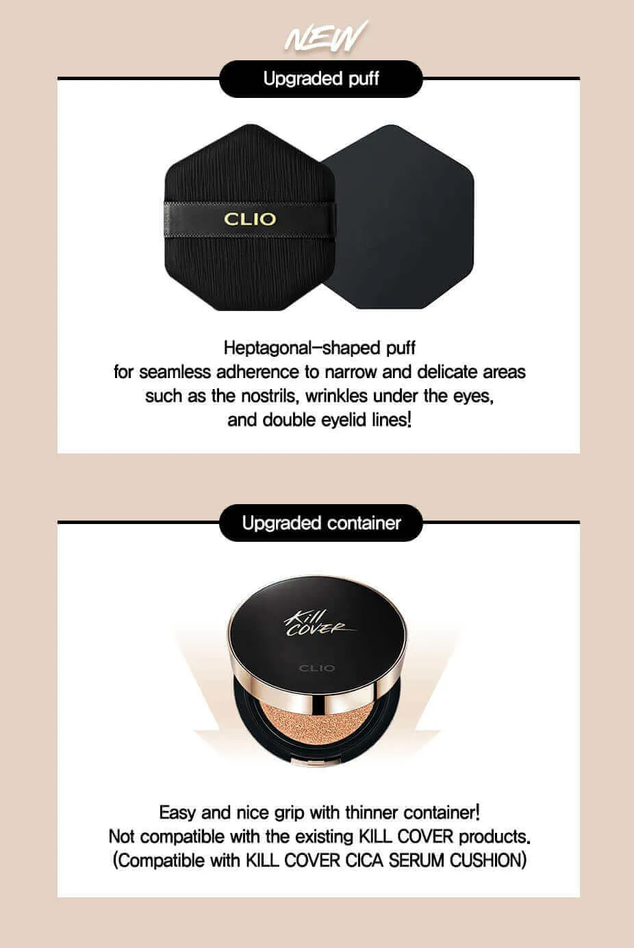 Clio Kill Cover Fixer Cushion   Refill 15g
