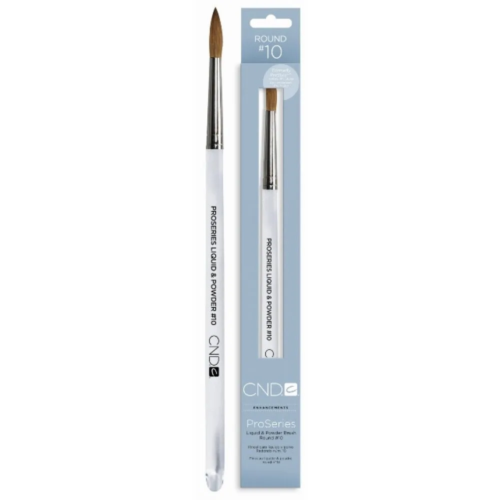 CND Liquid & Powder Brush  Round #6