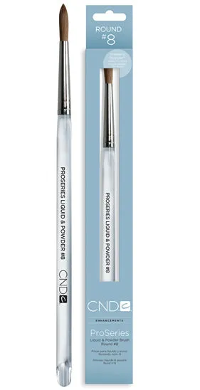 CND Liquid & Powder Brush  Round #6