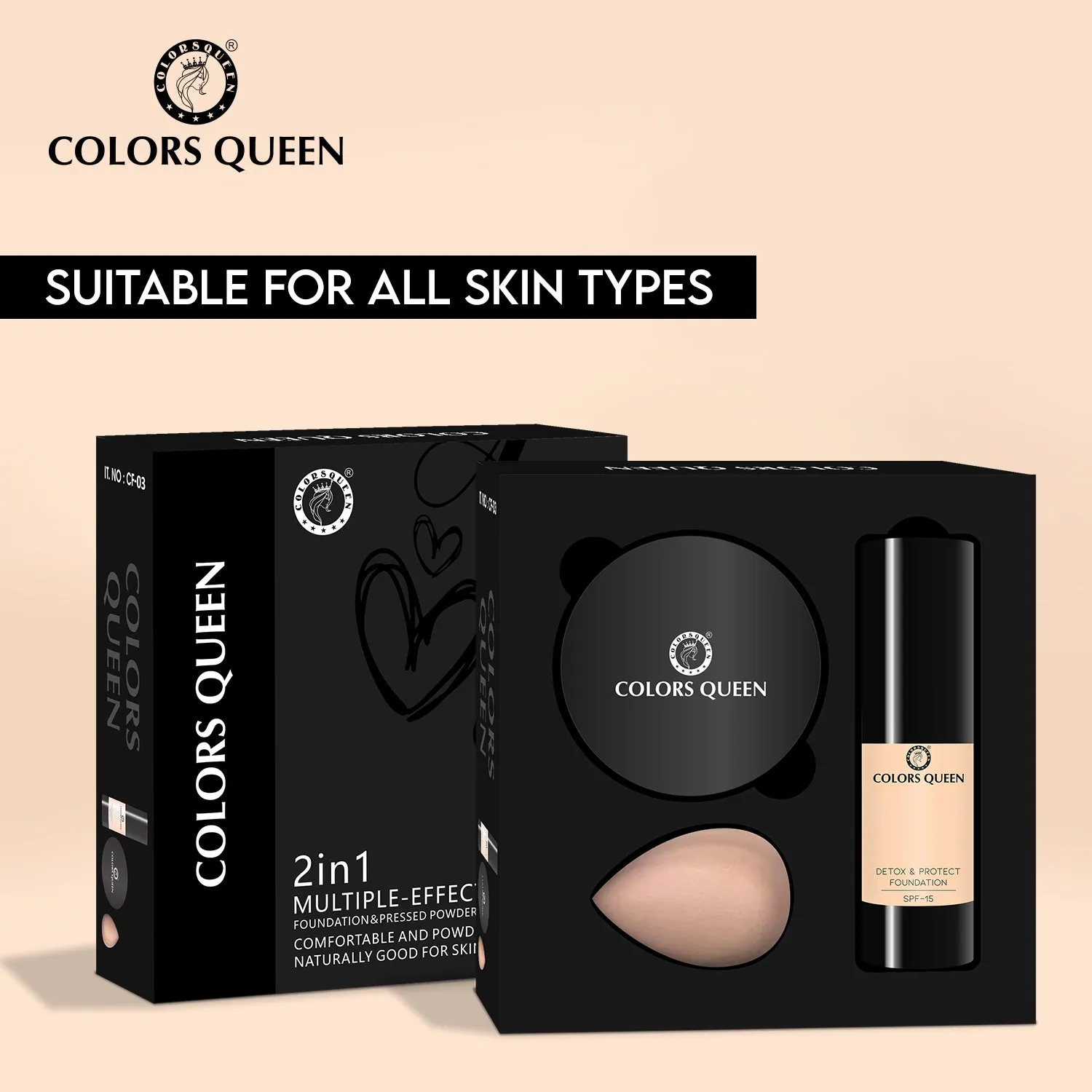 Colors Queen 2 in 1 Combo Kit