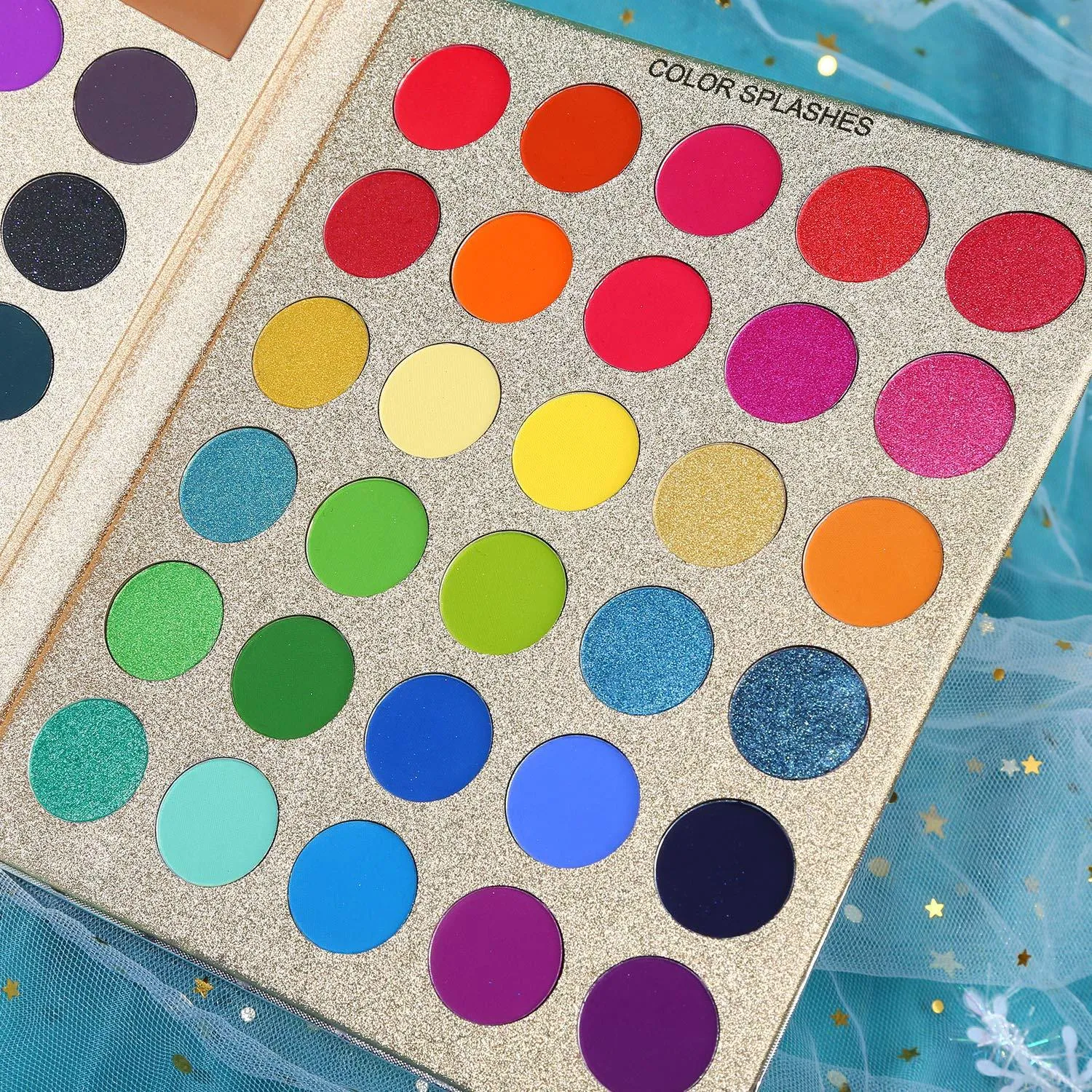 (Combo of 2) UCANBE Pretty All Set Eyeshadow   DeLanci Lip Palette