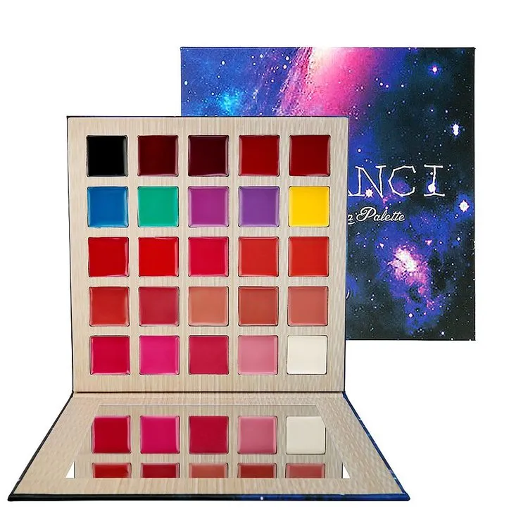 (Combo of 2) UCANBE Pretty All Set Eyeshadow   DeLanci Lip Palette