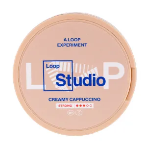 Creamy Cappuccino Strong Nicotine Pouches by Loop
