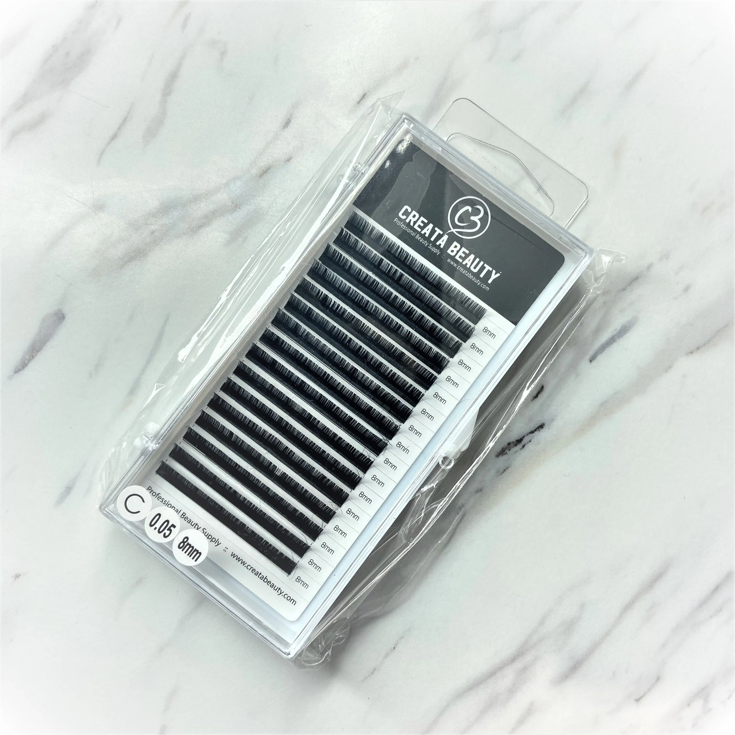 Creata Beauty Signature C-Curl Lash Tray - 0.05mm