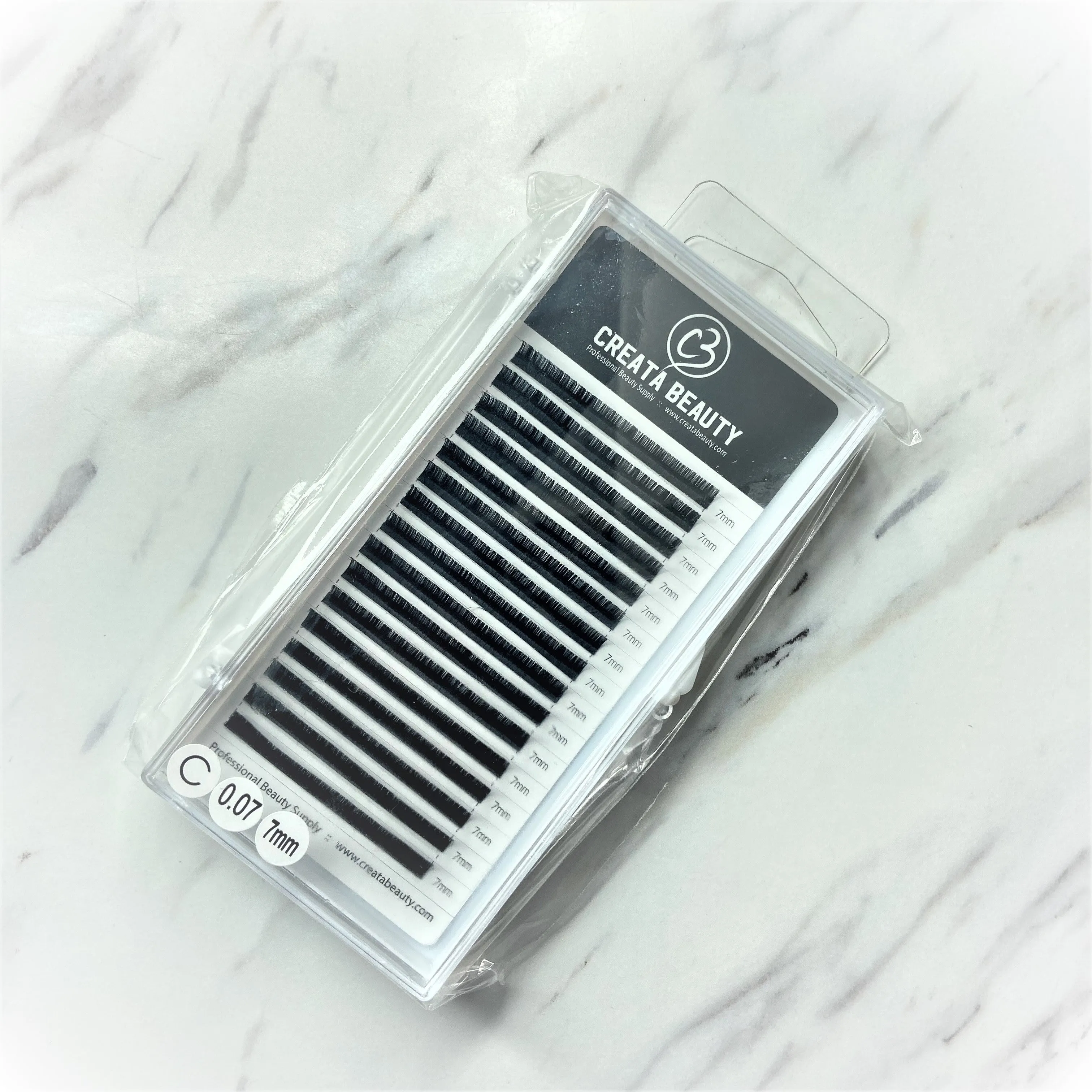 Creata Beauty Signature C-Curl Lash Tray - 0.07mm