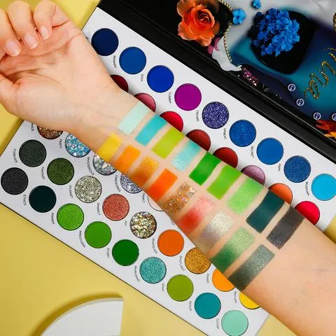 De'lanci La Catrina 54 Colors   18 Color Lipstick Palette (Combo of 2)