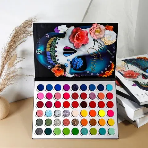 De'lanci La Catrina 54 Colors   18 Color Lipstick Palette (Combo of 2)