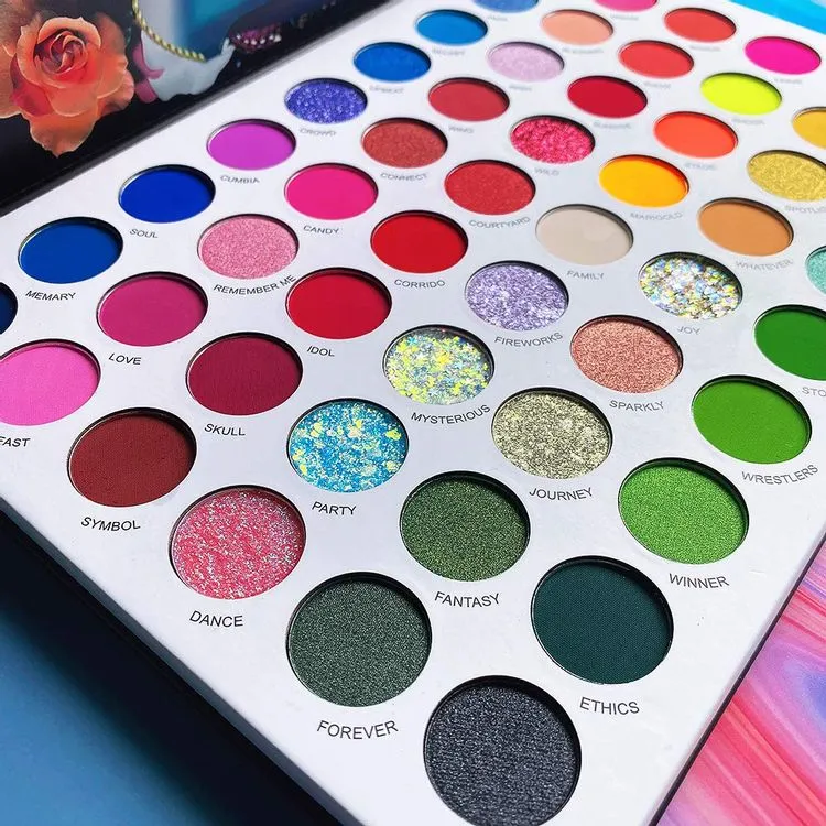 De'lanci La Catrina 54 Colors   18 Color Lipstick Palette (Combo of 2)