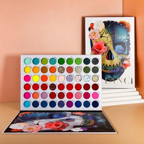 De'lanci La Catrina 54 Colors   18 Color Lipstick Palette (Combo of 2)