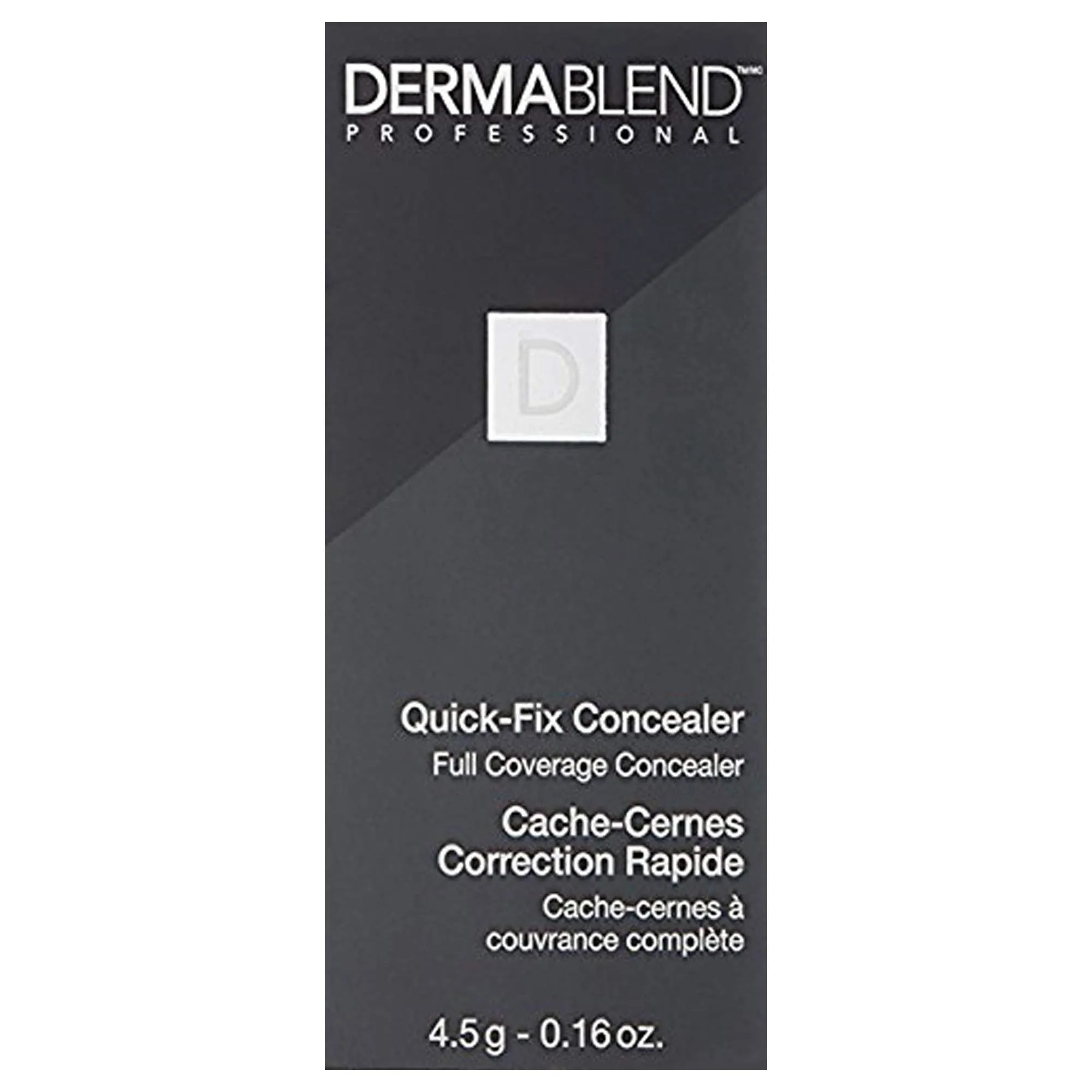 Dermablend Quick Fix Full Coverage Cream Concealer Stick , Fast & Easy Pecision Coverage with all day Hydration, Multi-tasking concealer for Dark Circles, Acne, and Scars