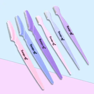 Dermaplaning Facial Razors (Set of 6) - Pastel Cutie