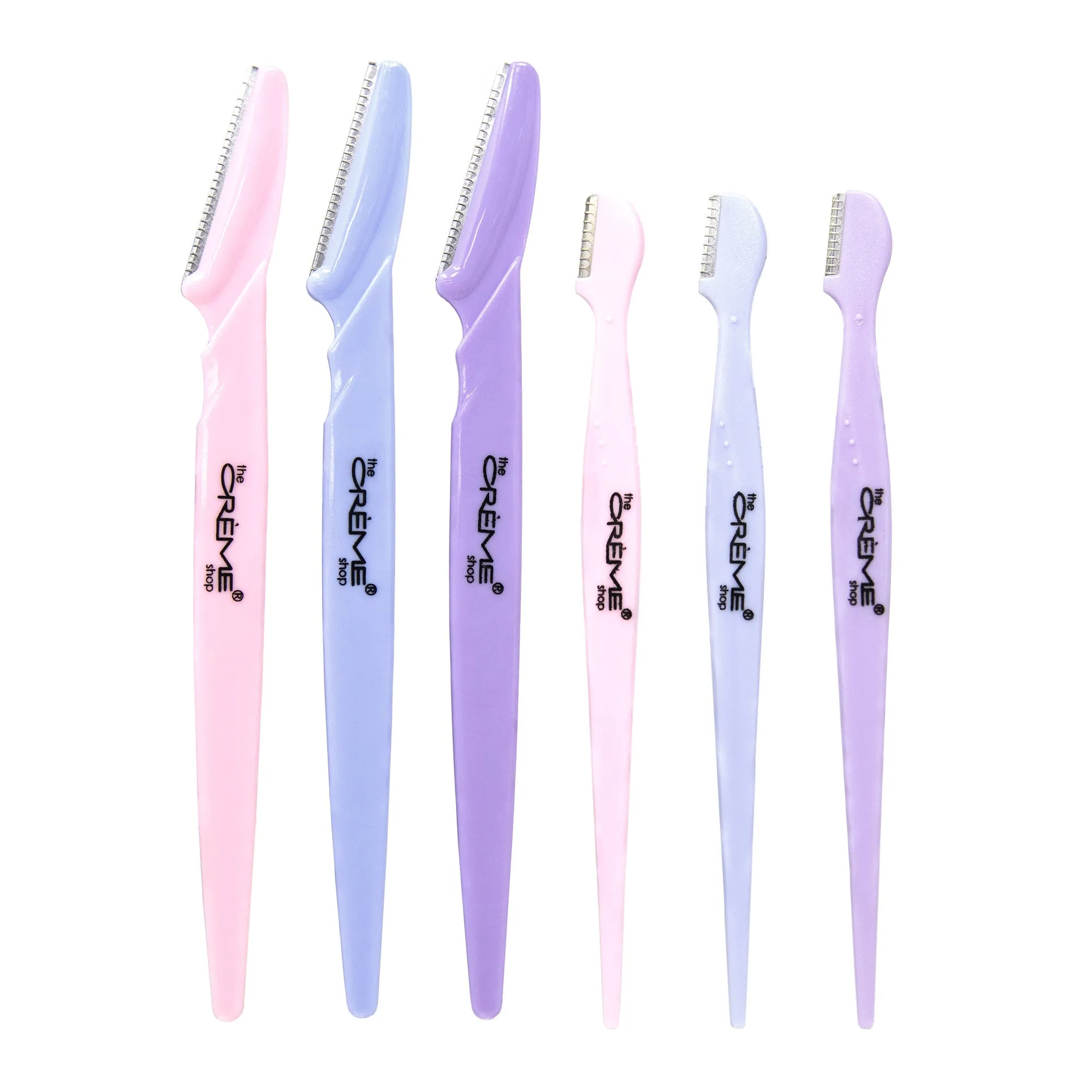 Dermaplaning Facial Razors (Set of 6) - Pastel Cutie