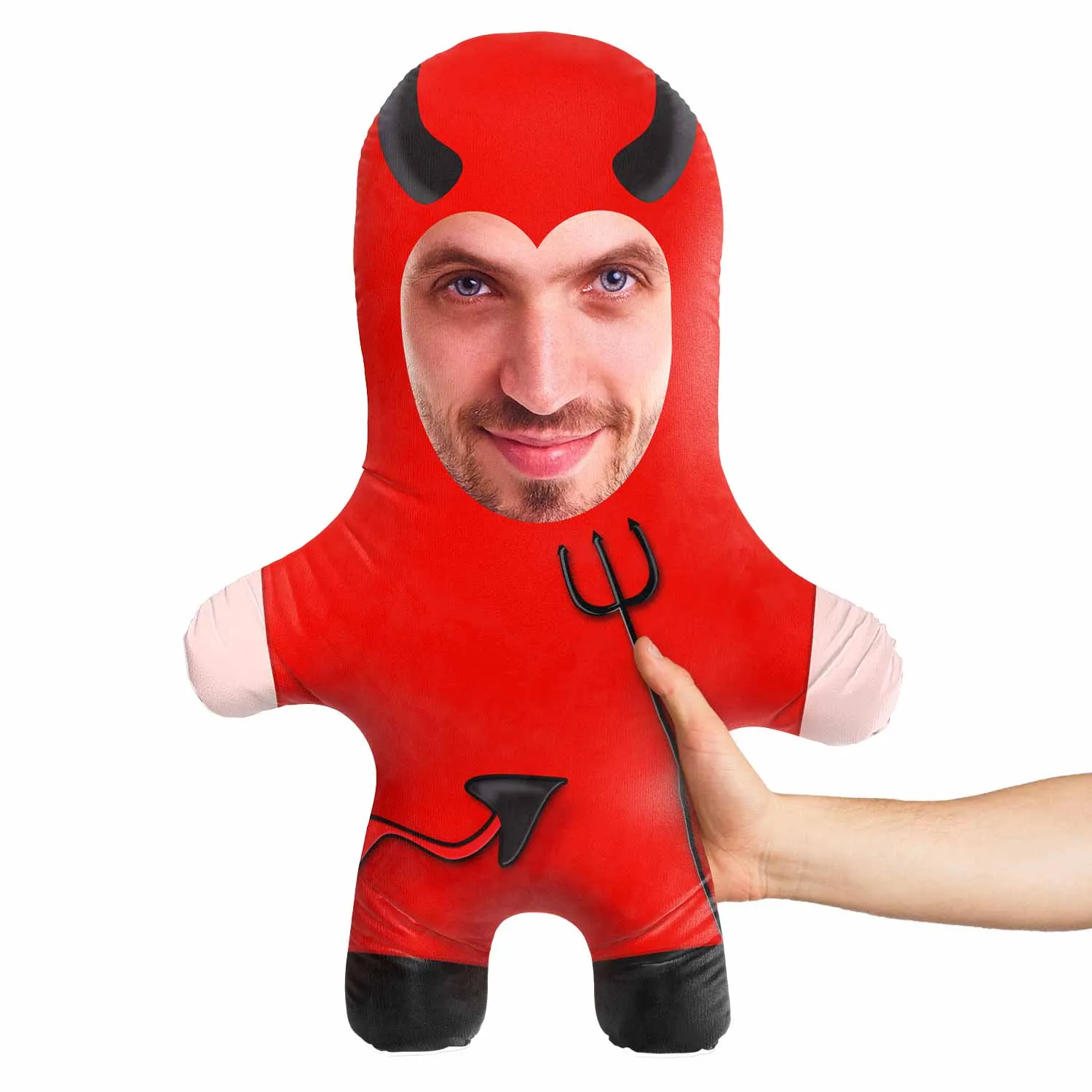 Devil Face Pillow