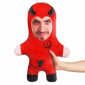 Devil Face Pillow