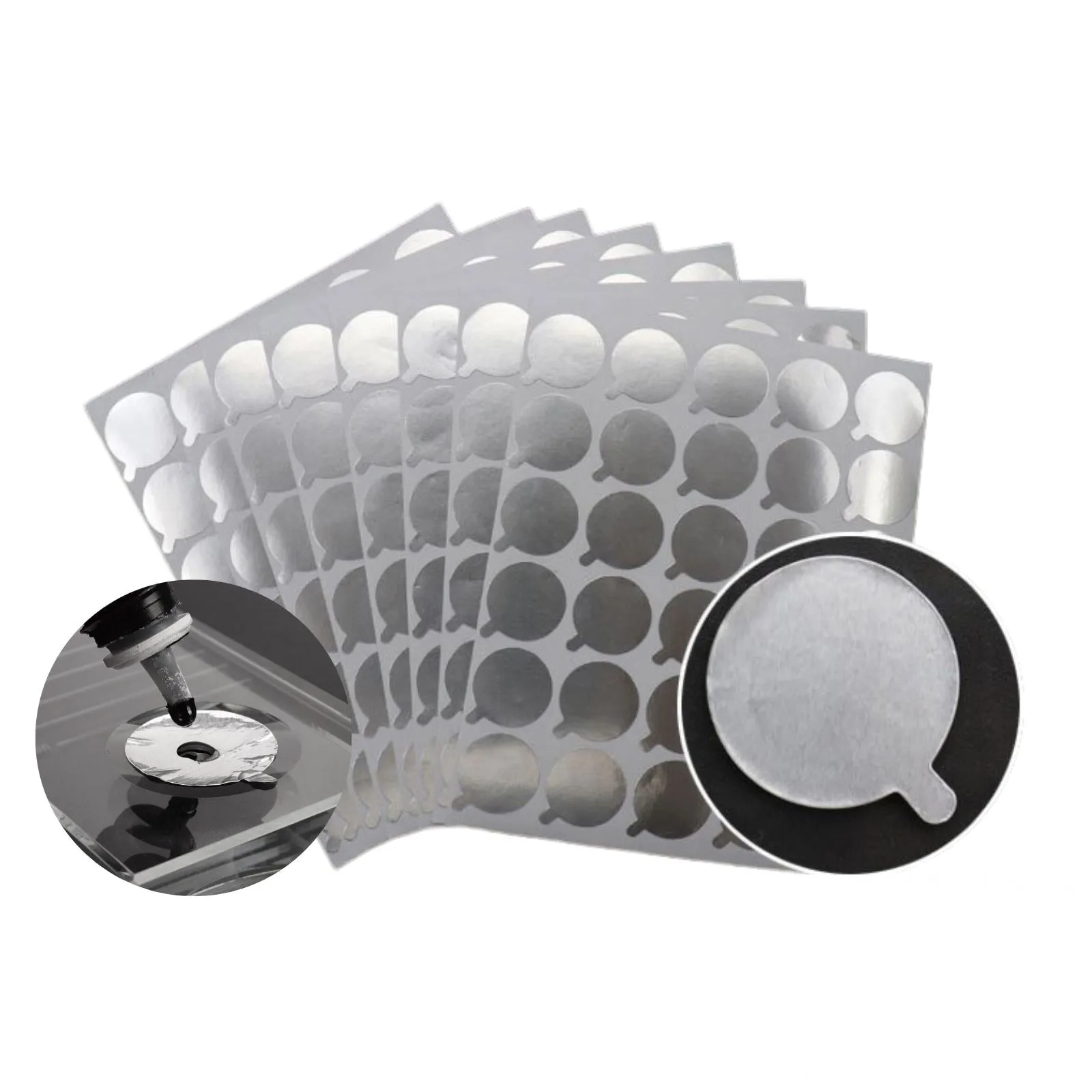 Disposable Aluminium Glue Plate Stickers