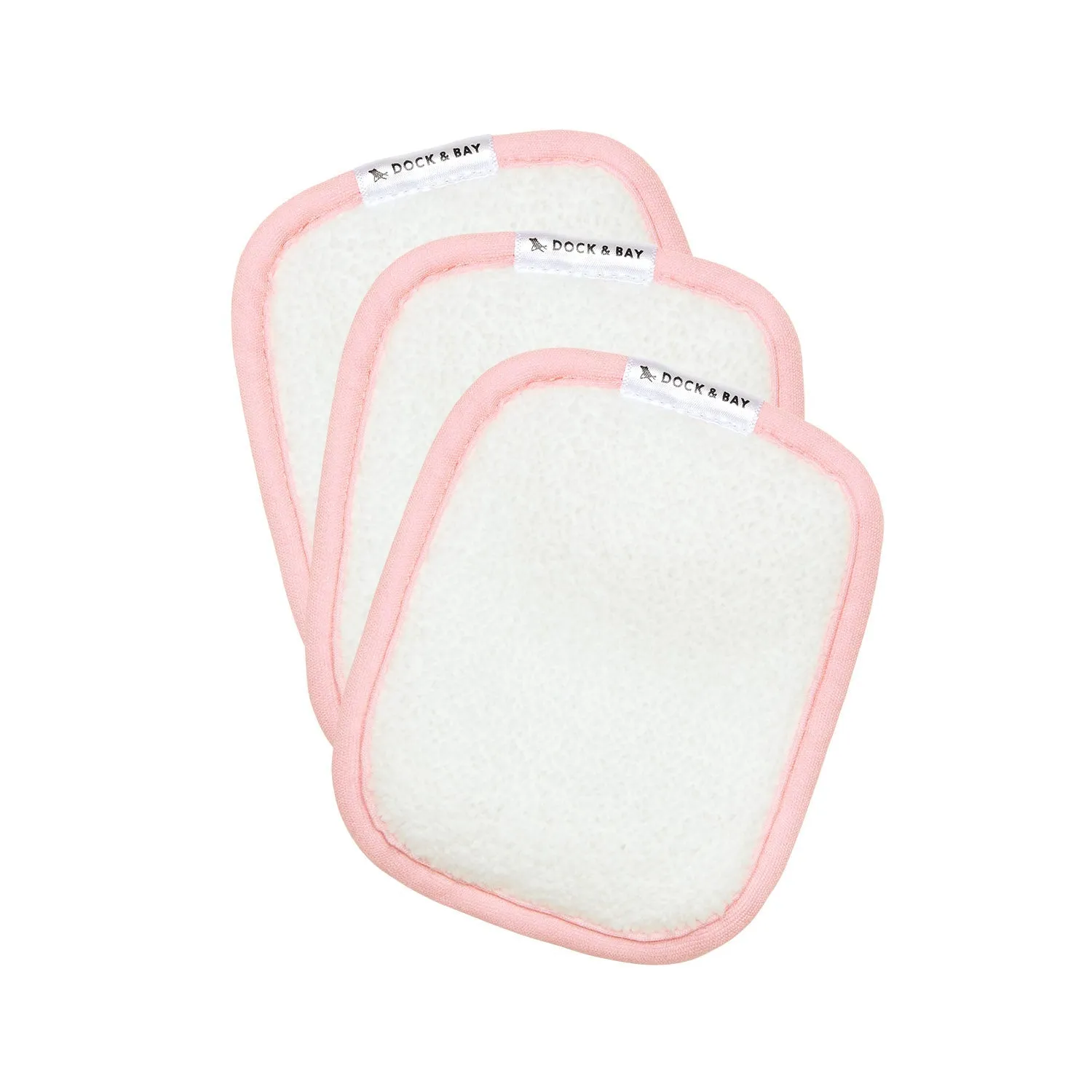 Dock & Bay Travel Makeup Removers - Malibu Pink