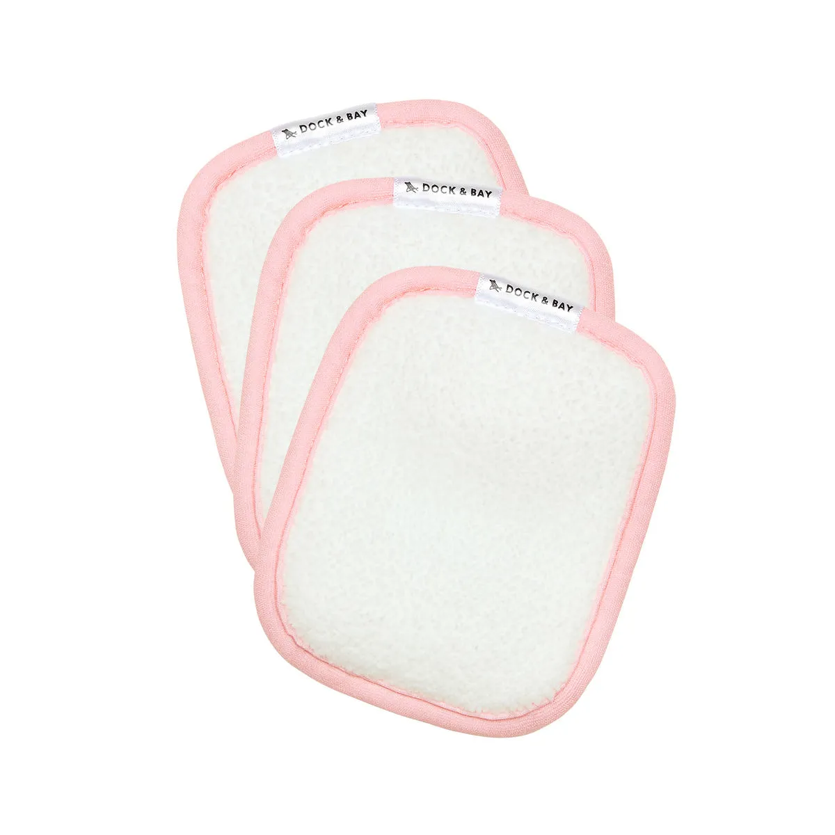 Dock & Bay Travel Makeup Removers - Malibu Pink