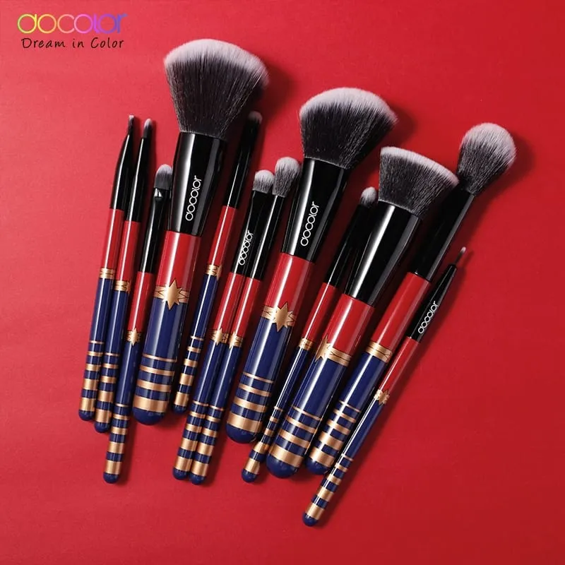 Docolor 12 Pieces starlight goddess brush set 