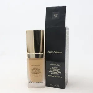 Dolce & Gabbana Perfect Matte Liquid Foundation Spf 20  1.0oz/30ml New With Box