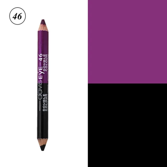 Double-headed Durable Sweatproof Eyeliner Pencil Eye Shadow Pencil lasting Eye Liner Pencil Pigment Waterproof Eye Makeup Tools