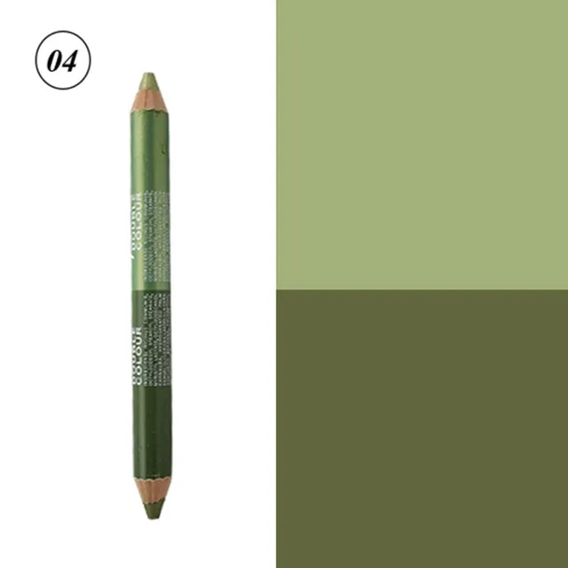 Double-headed Durable Sweatproof Eyeliner Pencil Eye Shadow Pencil lasting Eye Liner Pencil Pigment Waterproof Eye Makeup Tools