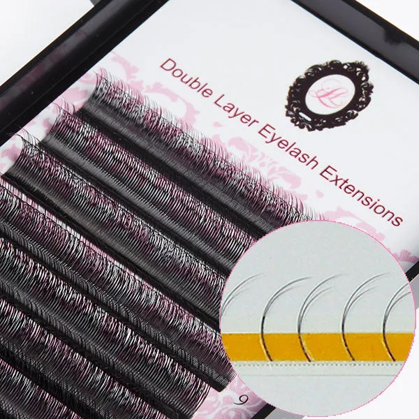 DOUBLE LAYER VOLUME LASHES C & D CURL
