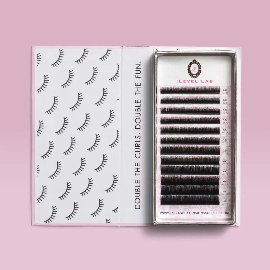 DOUBLE LAYER VOLUME LASHES C & D CURL
