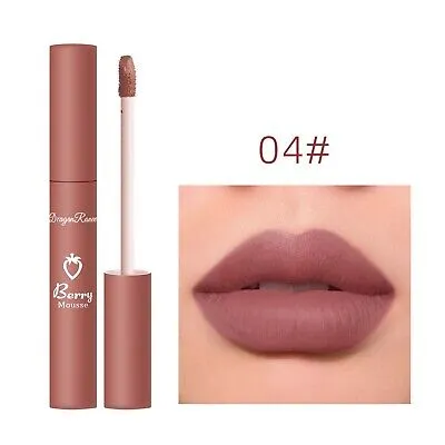 Dragon Ranee Sweet Lip Glaze Lipstick Matte Matte Non-Fading Non-Stick Cup Velvet Lip Glaze