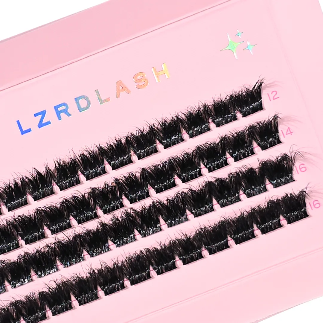 DRAMA DRAMA FLUFFARAMA - Vegan Individual Lash Clusters