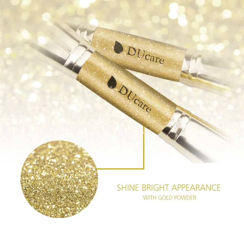 DUcare Makeup Brushes Duo End Foundation Powder Buffer Contour Concealer Brush Synthetic Cosmetic Tools
