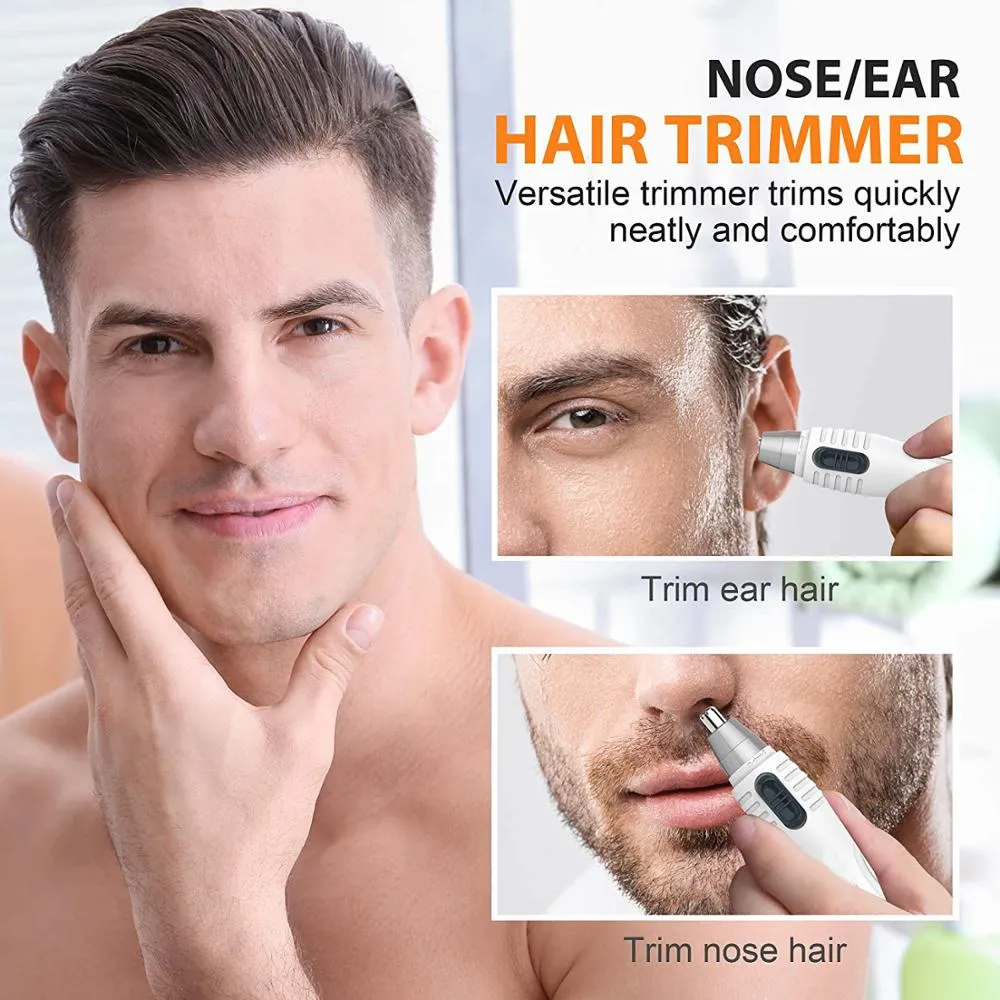 Ear Nose Hair Trimmer Clipper  Professional Painless