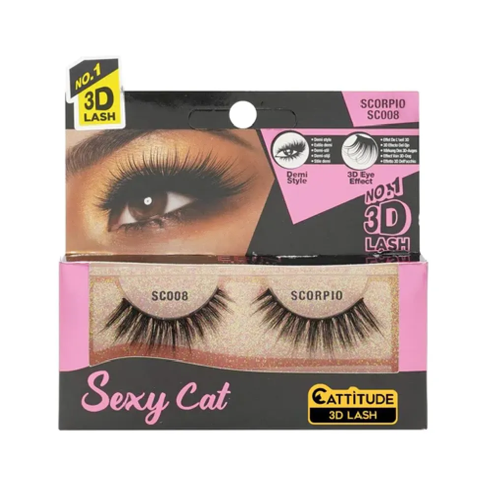 Ebin Cattitude Sexy Cat 3D Lashes