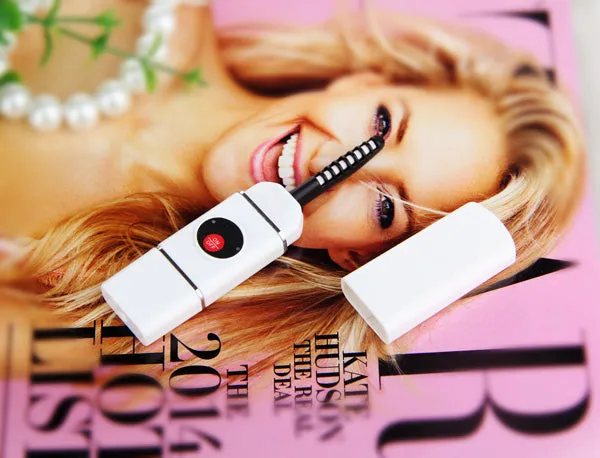 Electric Heated Eyelash Curler USB Rechargeable Eye Lashes Curling Comb