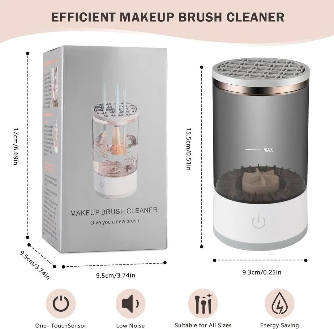 Electric Makeup Brush Cleaner for Women – Top-Rated, Now Available!