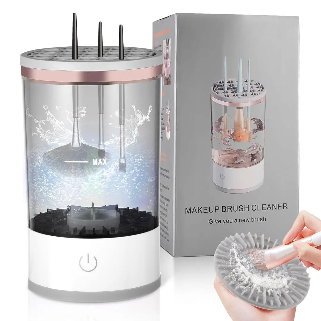 Electric Makeup Brush Cleaner for Women – Top-Rated, Now Available!