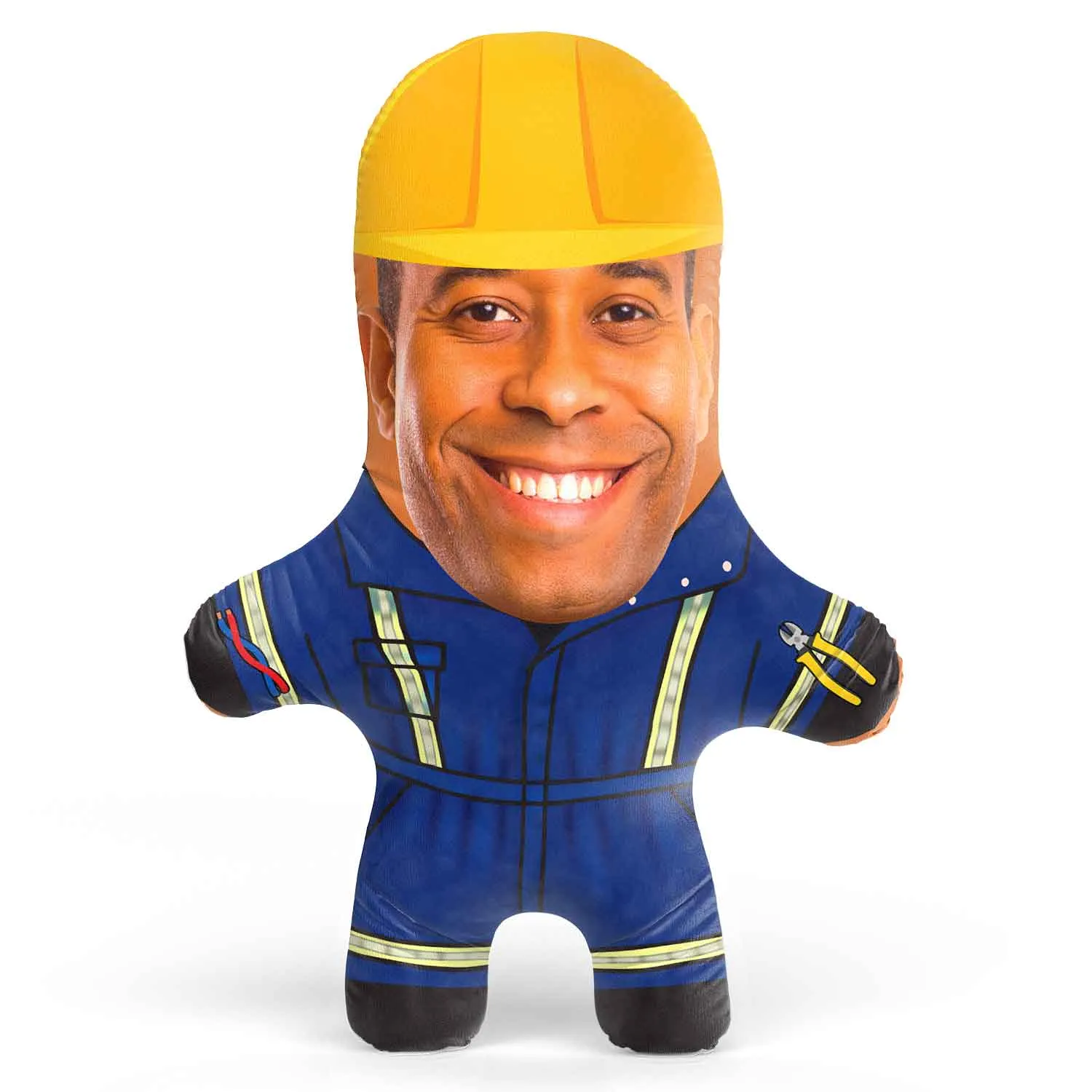 Electrician Face Pillow