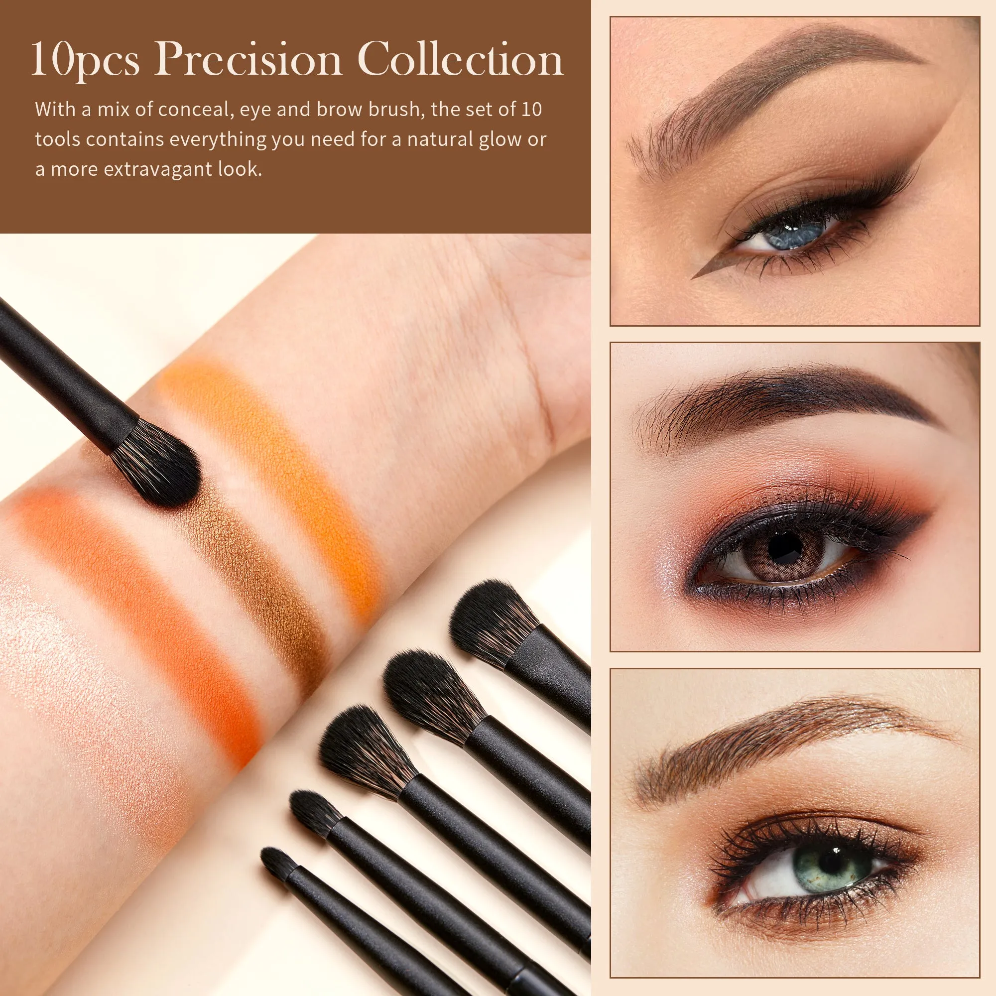 Elegant Black Precision Collection 10pcs T337
