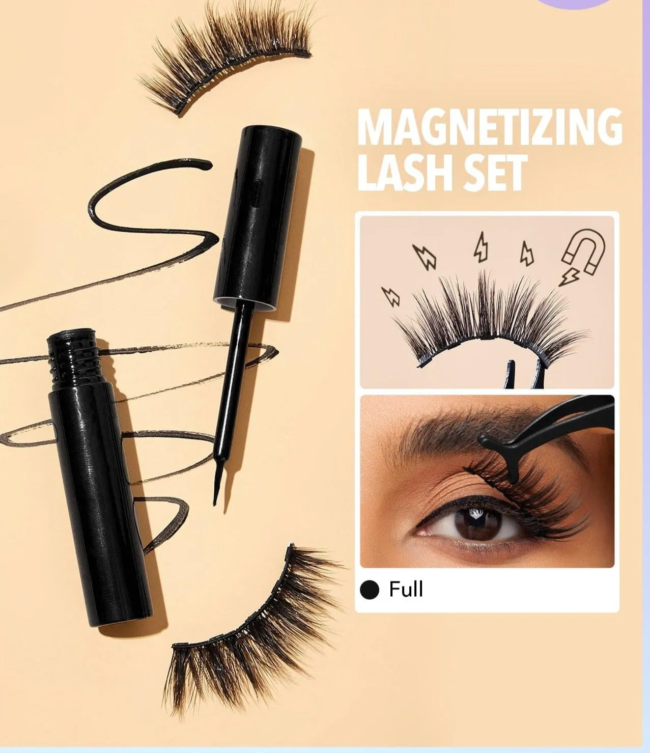 EM Magnetizing EyeLash   Liner Set