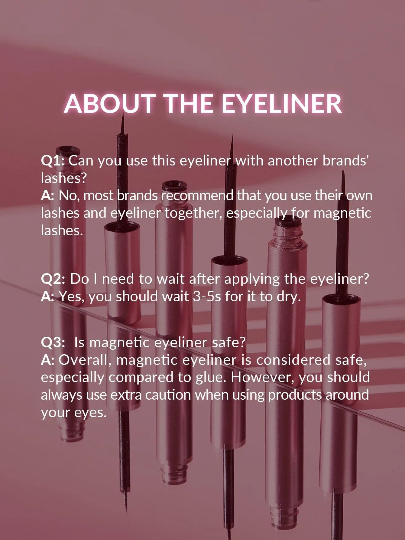 EM Magnetizing EyeLash   Liner Set