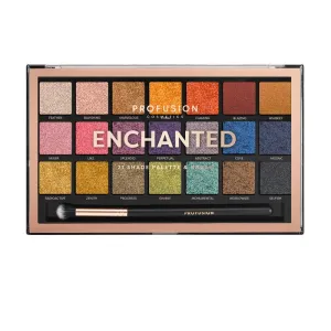 ENCHANTED | 21 SHADE EYESHADOW & BRUSH PALETTE