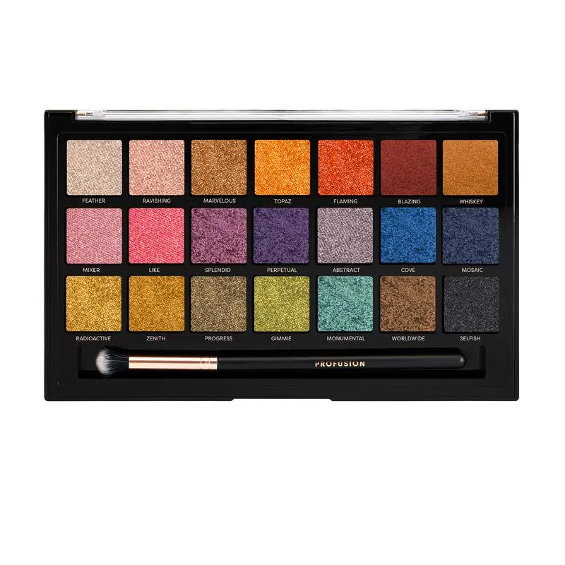 ENCHANTED | 21 SHADE EYESHADOW & BRUSH PALETTE