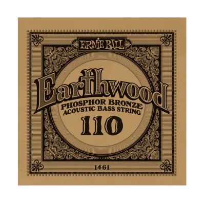Ernie Ball 1461EB .110 Single Earthwood Phosphor Bronze Acoustic Bass String