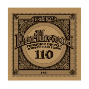 Ernie Ball 1461EB .110 Single Earthwood Phosphor Bronze Acoustic Bass String